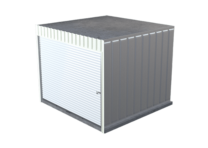 Medium storage unit - Closed view