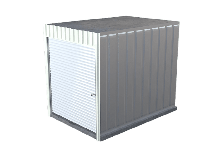 Small storage unit - Closed view