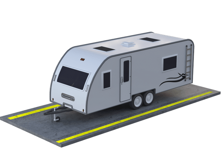 Trailer storage - Outdoor parking